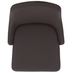 Safavieh SUMMERSET Counter Stools - Modern Minimalist Design for Stylish Kitchen and Bar Seating Solutions Brown FOX2017D-SET2