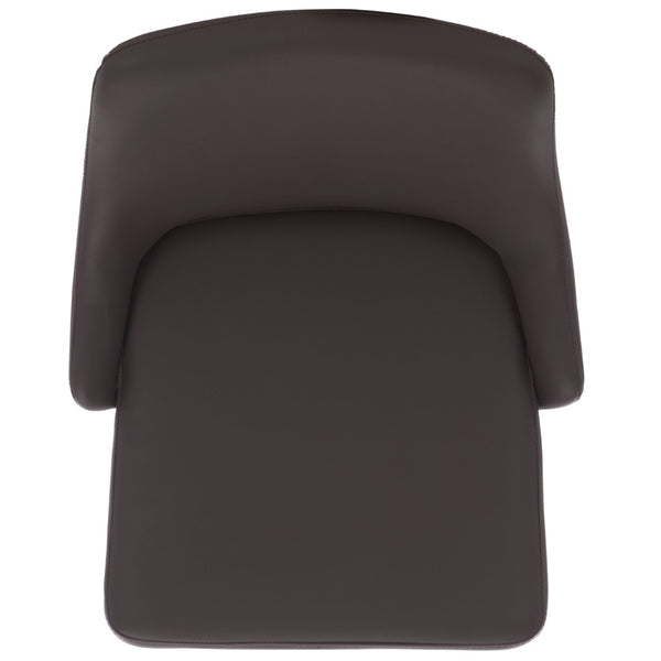 Safavieh SUMMERSET Counter Stools - Modern Minimalist Design for Stylish Kitchen and Bar Seating Solutions Brown FOX2017D-SET2