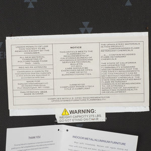 Safavieh WARNER Side Chairs - Contemporary Comfort with Durable Metal Frame for Modern Dining Spaces Grey FOX2018H-SET2