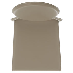 Safavieh WARNER Side Chairs - Contemporary Comfort with Durable Metal Frame for Modern Dining Spaces Grey FOX2018H-SET2