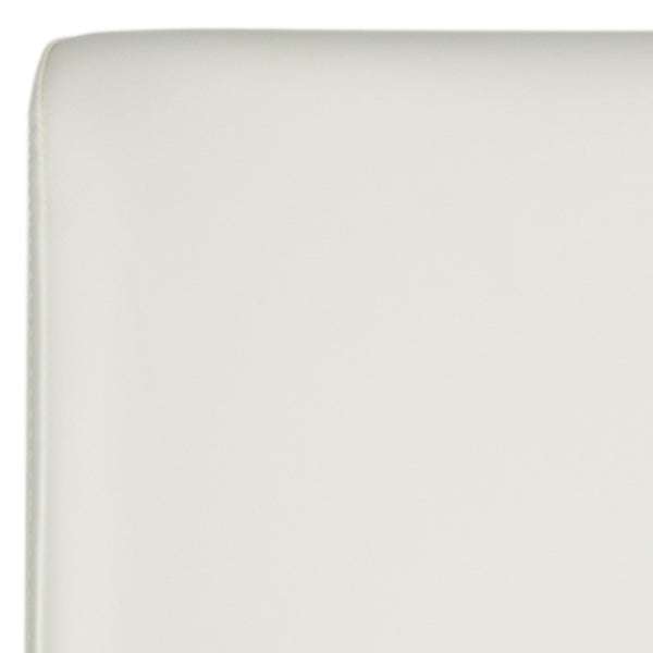 Safavieh GARRETSON Side Chairs - Modern Dining Seating with Sturdy Frame & Sleek Design for Any Space White FOX2019A-SET2