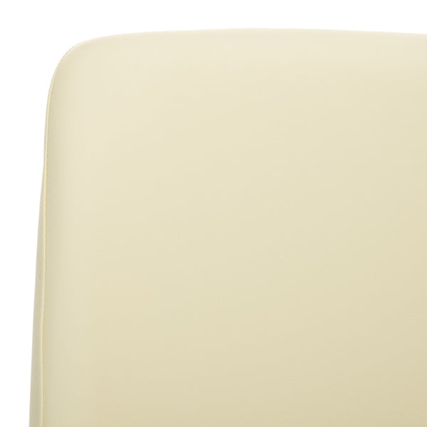 Safavieh GARRETSON Side Chairs - Modern Dining Seating with Sturdy Frame & Sleek Design for Any Space Butter Cream FOX2019C-SET2