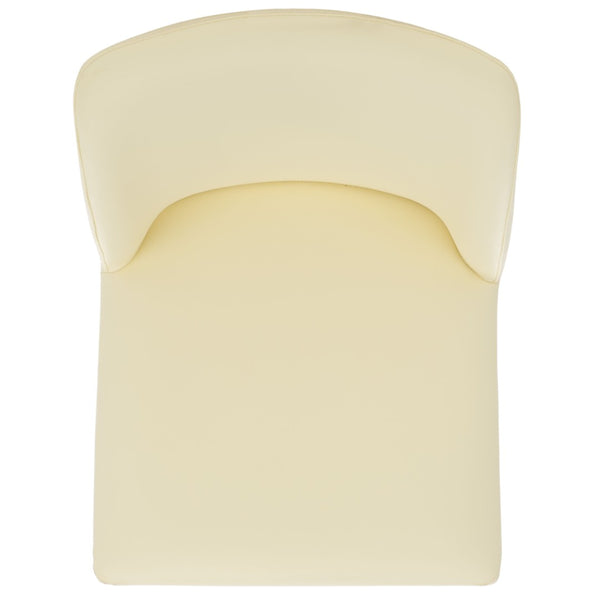 Safavieh GARRETSON Side Chairs - Modern Dining Seating with Sturdy Frame & Sleek Design for Any Space Butter Cream FOX2019C-SET2