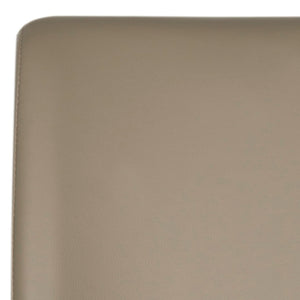 Safavieh GARRETSON Side Chairs - Modern Dining Seating with Sturdy Frame & Sleek Design for Any Space Taupe FOX2019E-SET2