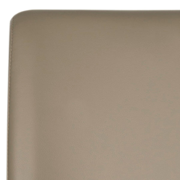 Safavieh GARRETSON Side Chairs - Modern Dining Seating with Sturdy Frame & Sleek Design for Any Space Taupe FOX2019E-SET2