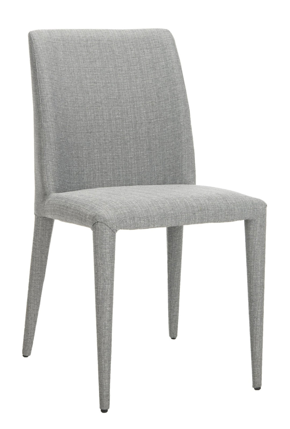 Safavieh GARRETSON Elegant Grey Linen Side Chairs for Contemporary Dining – Comfort & Style in Every Meal FOX2019G-SET2