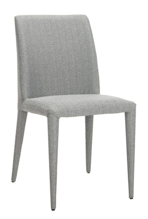 Safavieh GARRETSON Elegant Grey Linen Side Chairs for Contemporary Dining – Comfort & Style in Every Meal FOX2019G-SET2