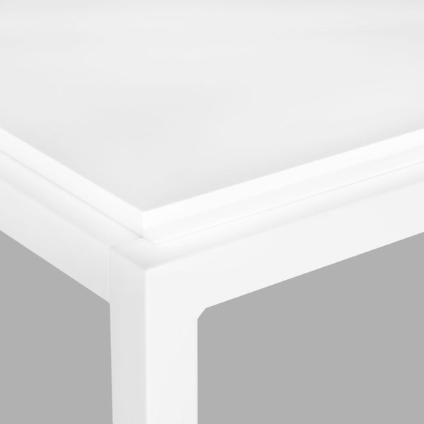 Safavieh Duke Desk - Modern Parsons Table With Lacquer Finish And Sturdy Iron Legs For Home Or Office Use FOX2209A