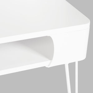 Safavieh Elior Modern Scandinavian Coffee Table With Storage, Sleek White Finish For Stylish Living Spaces FOX2224A
