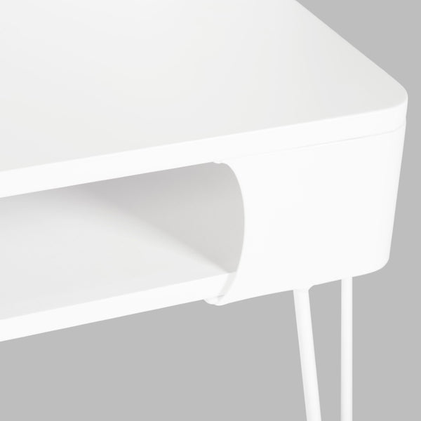 Safavieh Elior Modern Scandinavian Coffee Table With Storage, Sleek White Finish For Stylish Living Spaces FOX2224A