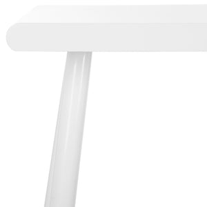 Safavieh Ferli Mid Century Scandinavian Two-Drawer Desk - Stylish Minimalist Design For Modern Workspaces FOX2228A