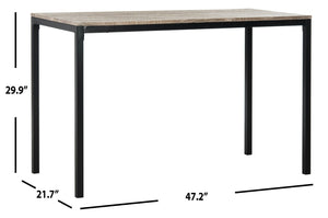 Safavieh Janison 47" Writing Desk - Modern Minimalist Parsons-Style Furniture For Home Office & Studio Use FOX2230A