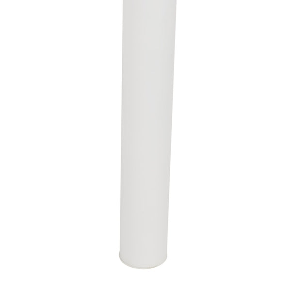 Safavieh Torin 40'' Round Dining Table - Modern Glossy White Finish, Versatile Design For Intimate Gatherings FOX2237A