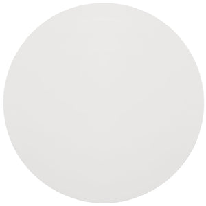 Safavieh Torin 40'' Round Dining Table - Modern Glossy White Finish, Versatile Design For Intimate Gatherings FOX2237A