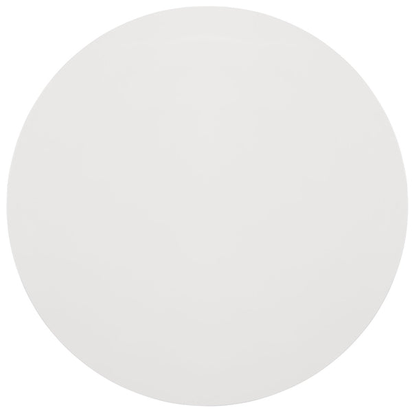 Safavieh Torin 40'' Round Dining Table - Modern Glossy White Finish, Versatile Design For Intimate Gatherings FOX2237A