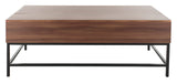 Gina Contemporary Lift Top Coffee Table