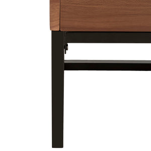 Safavieh Kristie Lift-Top Coffee Table – Modern Dark Oak With Black Metal Legs For Stylish Living Spaces FOX2240A