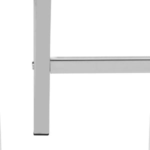 Safavieh Carolina Lift-Top Coffee Table – Sleek White Lacquer Design With Hidden Storage & Chrome Accents FOX2241A