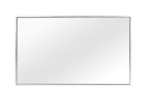 Safavieh Sullivan Silver Leaf Accent Table - Chic Mirrored Design For Modern Living Spaces & Stylish Storage FOX2526A