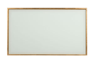 Safavieh Sullivan Gold Leaf Accent Table - Elegant Two-Tier Glass Design For Modern Living Spaces & Décor FOX2526B