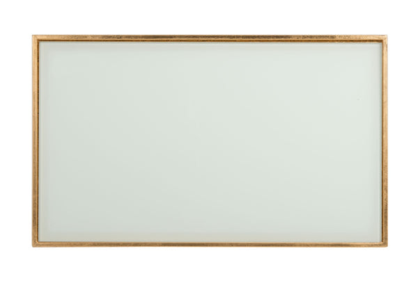 Safavieh Sullivan Gold Leaf Accent Table - Elegant Two-Tier Glass Design For Modern Living Spaces & Décor FOX2526B