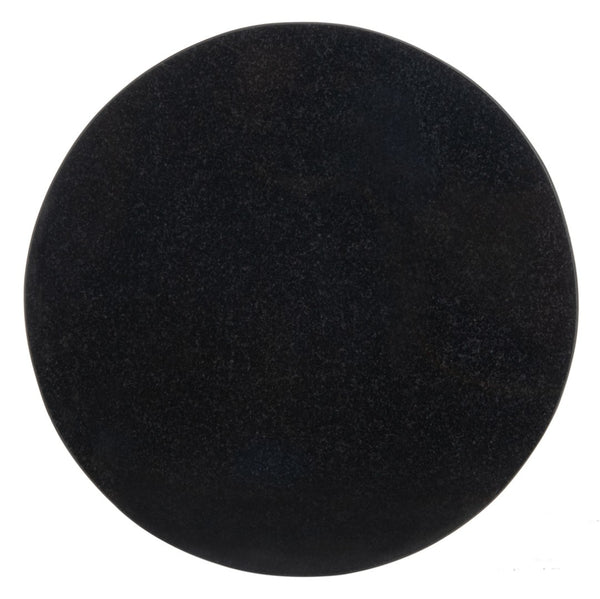 Safavieh Cassidy Gold Leaf Accent Table - Modern Sculptural Design With Black Marble Top For Stylish Spaces FOX2531A