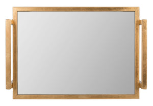 Safavieh Noland Accent Table With Mirrored Top & Gold Finish – Chic, Versatile Design For Any Space FOX2534A