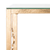 Safavieh Jovanna Console Table Gold/Glass FOX2576A