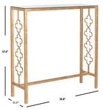 Safavieh Jovanna Console Table Gold/Glass FOX2576A