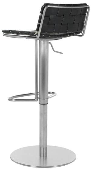 Safavieh Floyd Gas Lift Swivel Bar Stool - Adjustable Height Modern Design For Stylish Comfort In Any Space Black FOX3000B