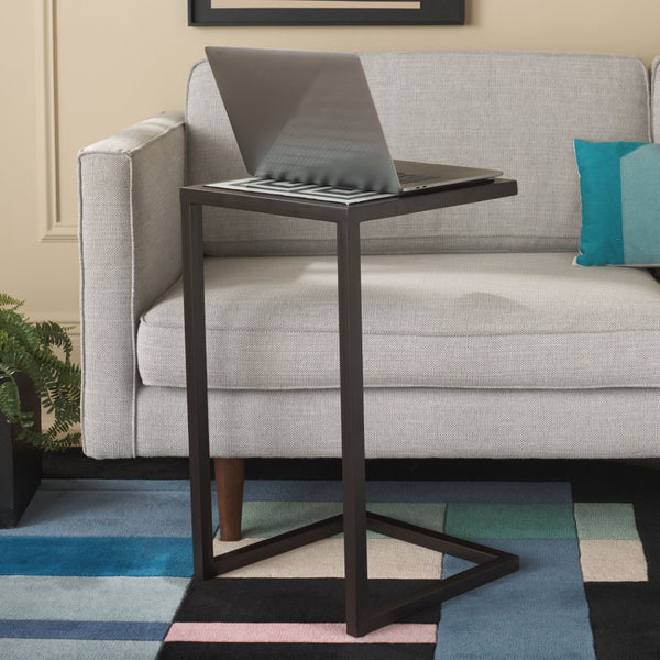 Safavieh Silvius Versatile Side Table – Modern Minimalist Design For Living Rooms, Bedrooms & Home Offices FOX3202A