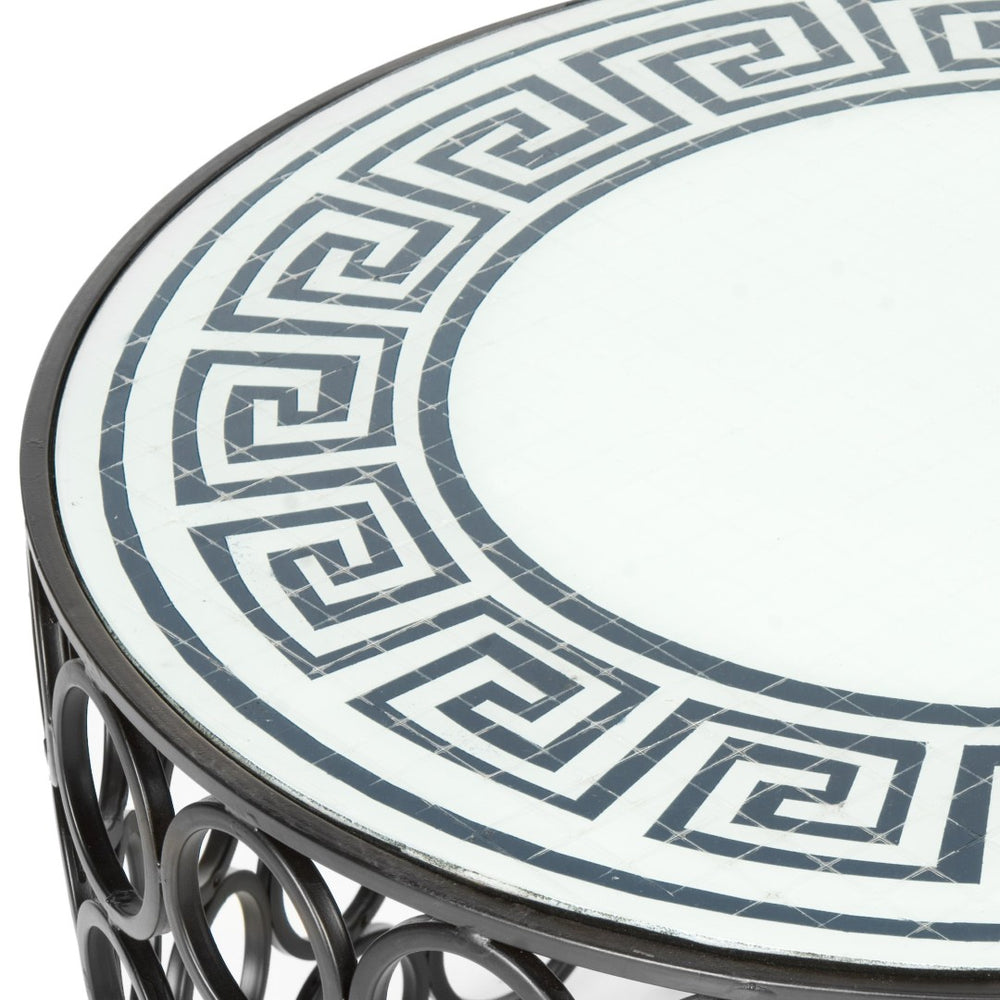 Safavieh Portia Mosaic Table - Handcrafted Accent Table With Unique Design For Indoor & Outdoor Spaces FOX3207G