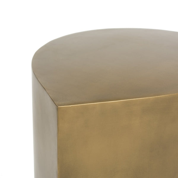 Safavieh Tilly Sculptural Coffee Table In Antique Brass - Contemporary Elegance For Stylish Living Rooms FOX3214A