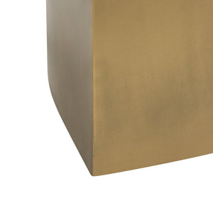 Safavieh Tilly Sculptural Coffee Table In Antique Brass - Contemporary Elegance For Stylish Living Rooms FOX3214A