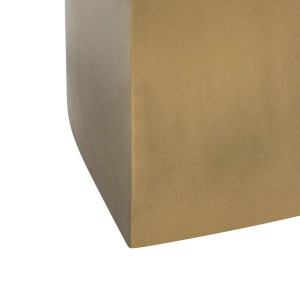 Safavieh Tilly Sculptural Coffee Table In Antique Brass - Contemporary Elegance For Stylish Living Rooms FOX3214A