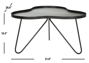 Safavieh Lenna Coffee Table - Chic Modern Design With Vintage Hairpin Legs For Stylish Living Room Centerpiece FOX3216A