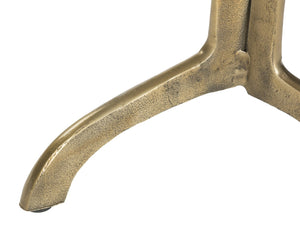 Safavieh Brent Accent Table - Vintage Glamour Meets Modern Design In Antique Brass For Elegant Interiors FOX3220A