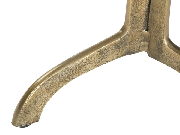 Safavieh Brent Accent Table - Vintage Glamour Meets Modern Design In Antique Brass For Elegant Interiors FOX3220A