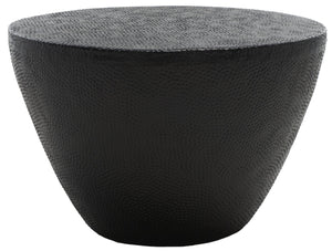 Safavieh Myrtis Coffee Table - Elegant Moroccan-Inspired Design For Modern And Traditional Living Spaces Matte Black FOX3232B