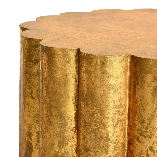 Safavieh Miriam Coffee Table: Luxurious Gold Foil Finish Blends Classic Architecture With 1970S Italian Glamour FOX3233A