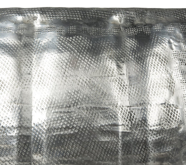 Safavieh Dara Coffee Table: Sculptural Silver Aluminum Centerpiece For Modern Living Spaces & Unique Style FOX3239A