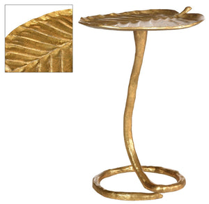 Safavieh Mina Gold Foil Petal-Inspired Accent Table - Elegant, Contemporary Design For Home Décor & More FOX3246A