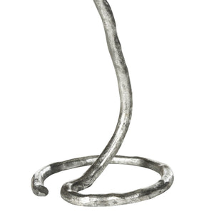 Safavieh Mina Silver Foil Petal Side Table - Botanical Elegance & Modern Artistry For Any Room Decor FOX3246B