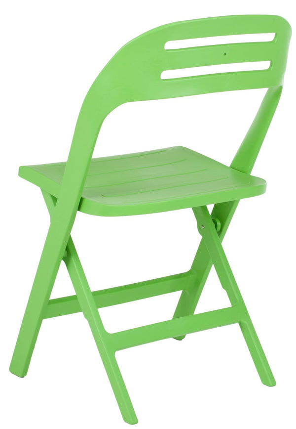 Safavieh Danielle Folding Chairs In Vibrant Green – Stylish, Lightweight, And Perfect For Any Outdoor Gathering! Green Polypropylene And Fiber Glass Fox3501c-set4