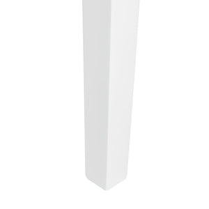 Safavieh Kayson Mid-Century Scandinavian Console Table – Sleek White Lacquer Design For Modern Interiors FOX4204A