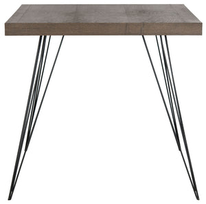 Safavieh Wolcott Mid-Century Square Accent Table With Hairpin Legs - Stylish, Durable & Versatile Design! FOX4205B