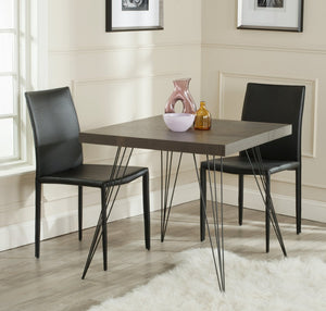 Safavieh Wolcott Mid-Century Square Accent Table With Hairpin Legs - Stylish, Durable & Versatile Design! FOX4205B