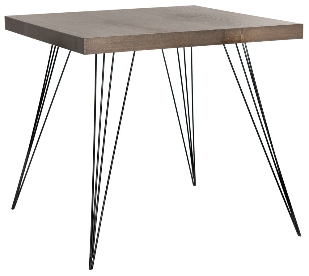 Safavieh Wolcott Mid-Century Square Accent Table With Hairpin Legs - Stylish, Durable & Versatile Design! FOX4205B