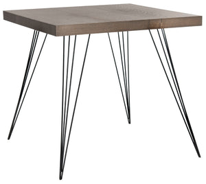 Safavieh Wolcott Mid-Century Square Accent Table With Hairpin Legs - Stylish, Durable & Versatile Design! FOX4205B