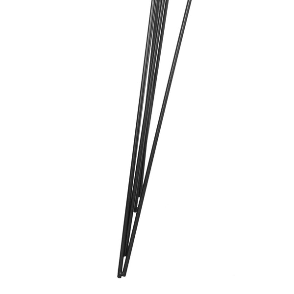 Safavieh Wolcott Retro Mid-Century Console Table - Stylish Lacquer Finish With Hairpin Legs For Modern Spaces Black/Black FOX4208E